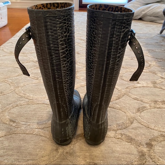 Jimmy Choo x Hunter Rubber Rain Boots - Picture 3 of 12